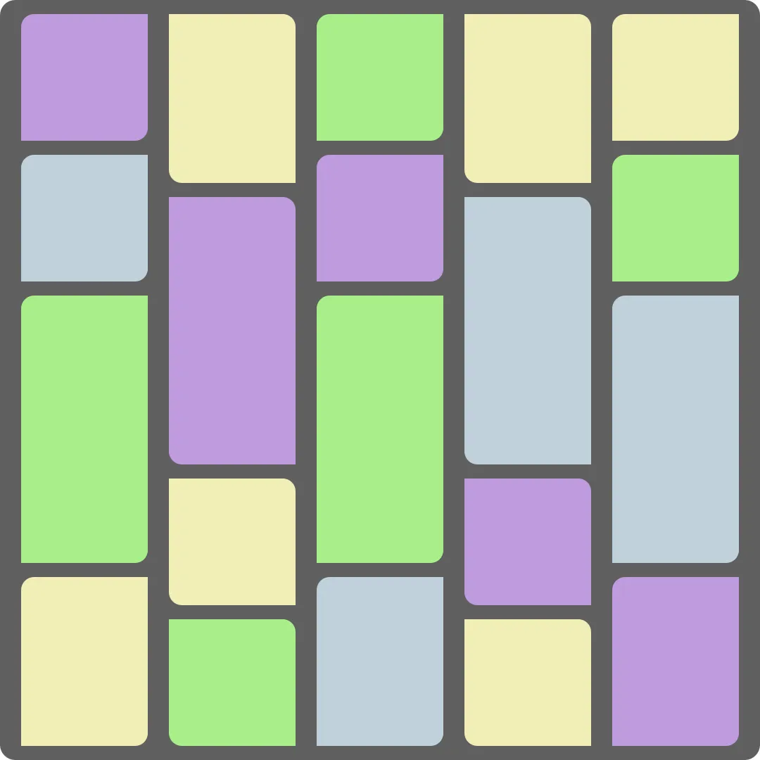 A blog post cover image, depicting a pattern of rectangles which evoke a fully completed time blocked plan